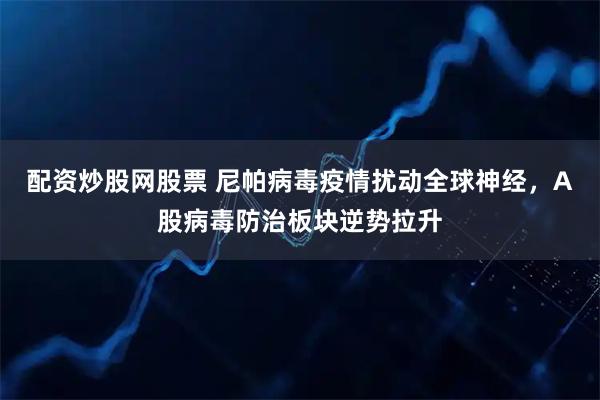 配资炒股网股票 尼帕病毒疫情扰动全球神经，A股病毒防治板块逆势拉升